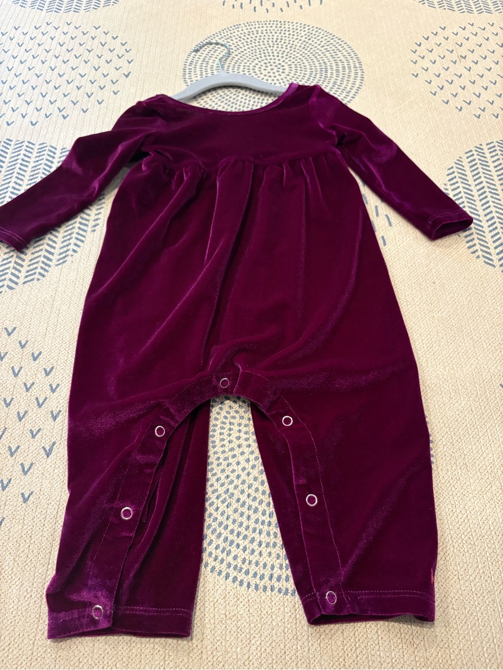 Pink Chicken Velour Steph Jumper Berry 18-24